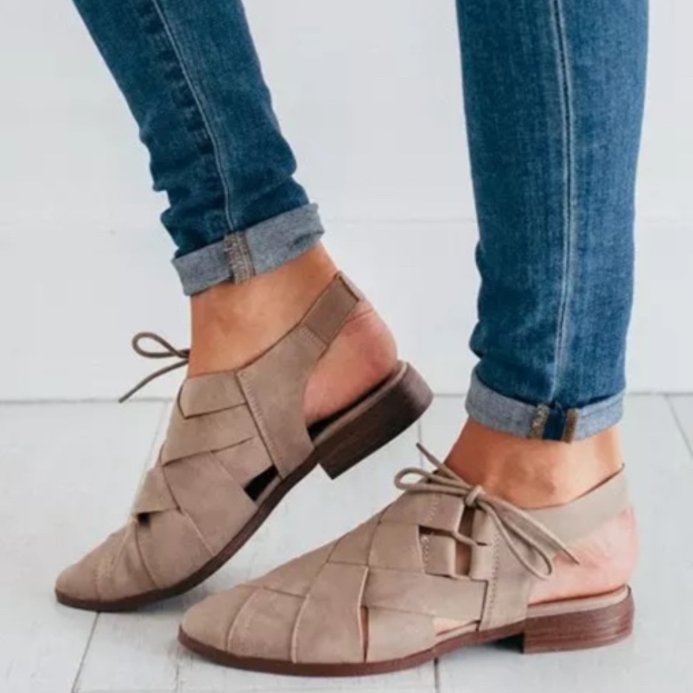 VANESSA flats - TAUPE - Picture 4 of 4